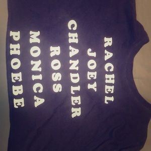A F.R.I.E.N.D.S cropped tee!
